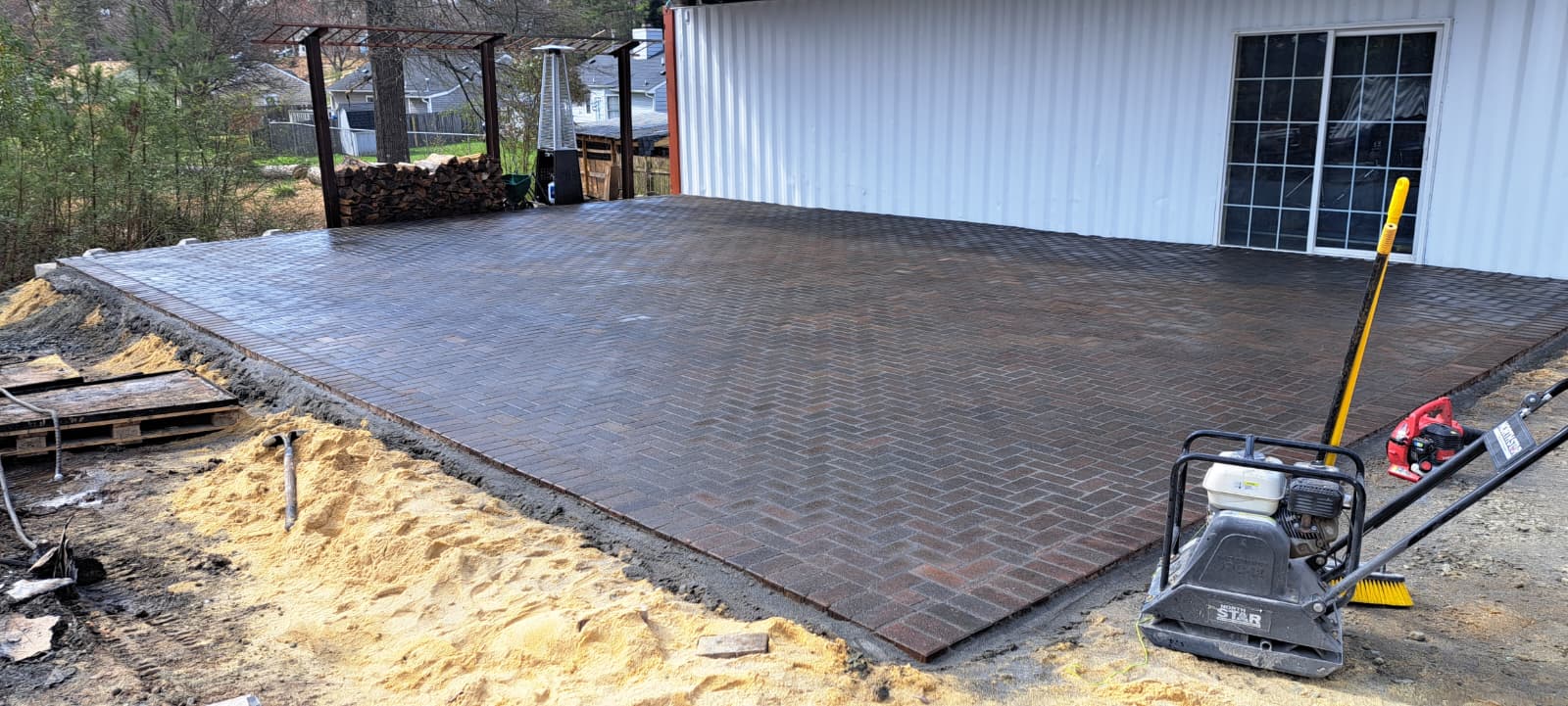Paver Patio by Bullstone